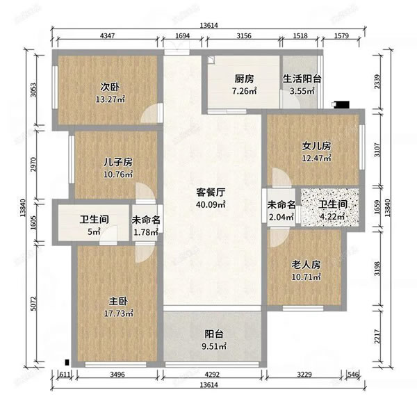 金虎整家定制·GOLDHOO生活理想│清新明亮，生活的舒適與自在