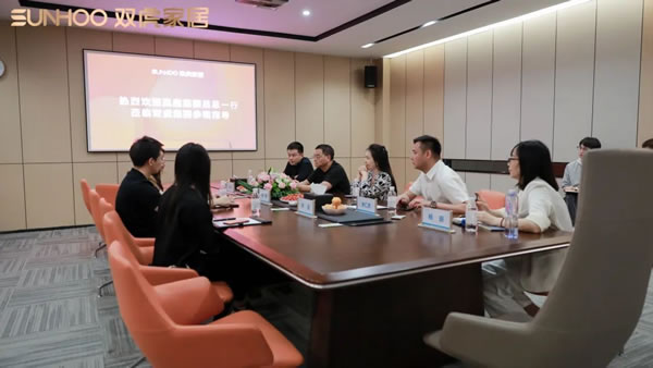 精誠合作，共謀發(fā)展 | 嵐庭集團(tuán)蒞臨雙虎集團(tuán)參觀交流