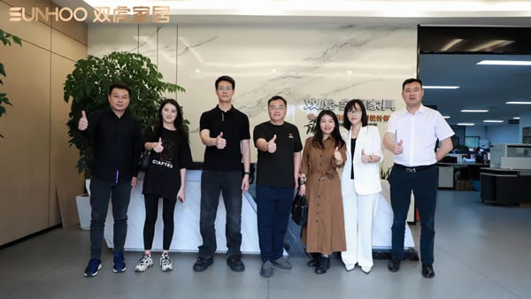 精誠合作，共謀發(fā)展 | 嵐庭集團(tuán)蒞臨雙虎集團(tuán)參觀交流