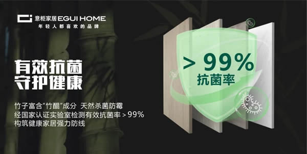 意柜家居ENF級(jí)竹香板重磅上線，無(wú)苯凈醛，呵護(hù)每一次呼吸