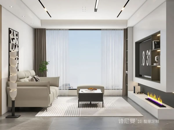 詩尼曼整家定制·優(yōu)家套餐 | 這套簡約溫馨的居室，戳中我的心巴