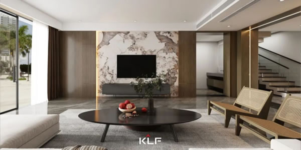 KLF客來?！ご喝占已b | 電視背景墻的正確打開方式