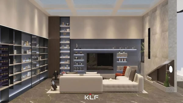 KLF客來?！ご喝占已b | 電視背景墻的正確打開方式