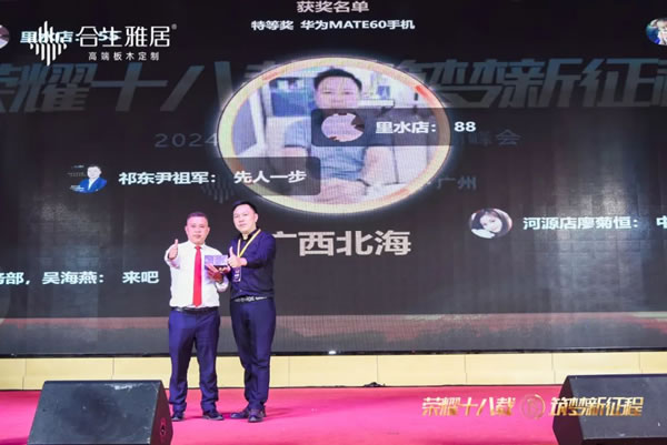 榮耀十八載 筑夢新征程 | 2024年度合生雅居經(jīng)銷商峰會(huì)圓滿成功
