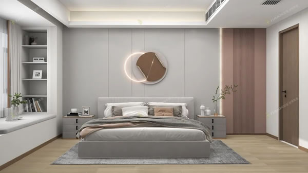 兔寶寶全屋定制|119㎡的現(xiàn)代簡約風(fēng)，以“簡”為主，自在從容