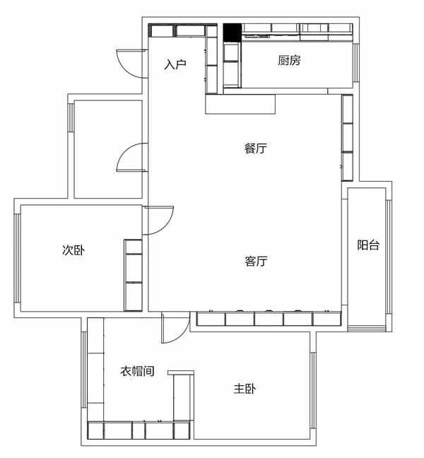 全友全屋案例丨126㎡輕法式，大膽撞色+復(fù)古元素，進(jìn)門就被驚艷！