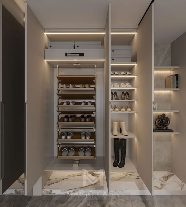 瑪格全屋定制|250㎡，廣東廣州，現(xiàn)代輕奢豪宅，與自然共舞的品質(zhì)理想家
