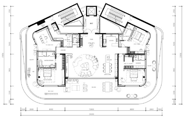 吉吉HomeDefinition | HD靈感案例 | 東方愜意奢境，80后創(chuàng)一代的546m2度假私宅