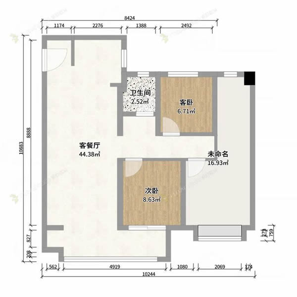 兔寶寶全屋定制|95㎡的治愈系奶油風(fēng)，甜美又溫馨！