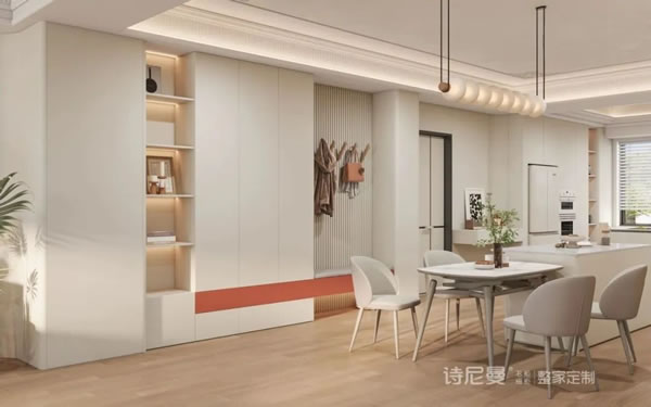 詩(shī)尼曼整家定制·134㎡法式奶油風(fēng) | 素雅情調(diào)，溫柔且浪漫