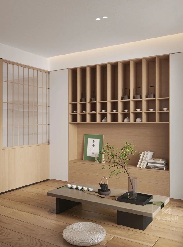瑪格全屋定制|這才是原木風(fēng)的家！136㎡三居室，地面抬高，餐廚一體，整一個高級又治愈