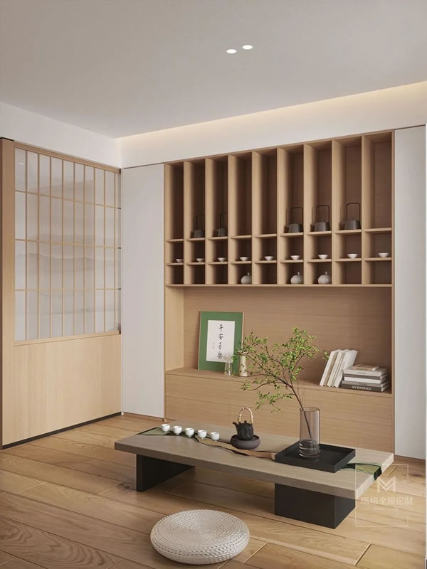 瑪格全屋定制|這才是原木風(fēng)的家！136㎡三居室，地面抬高，餐廚一體，整一個高級又治愈