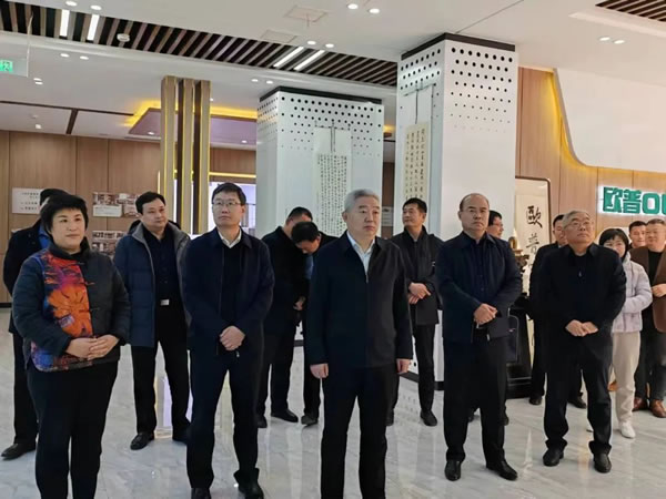 歐普資訊丨臨沂市副市長(zhǎng)王映海一行到歐普家居集團(tuán)調(diào)研指導(dǎo)工作