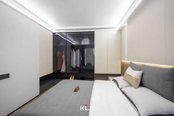 客來福全屋定制|KLF樣板間——80㎡極簡輕奢風(fēng)loft，讓家更具韻味
