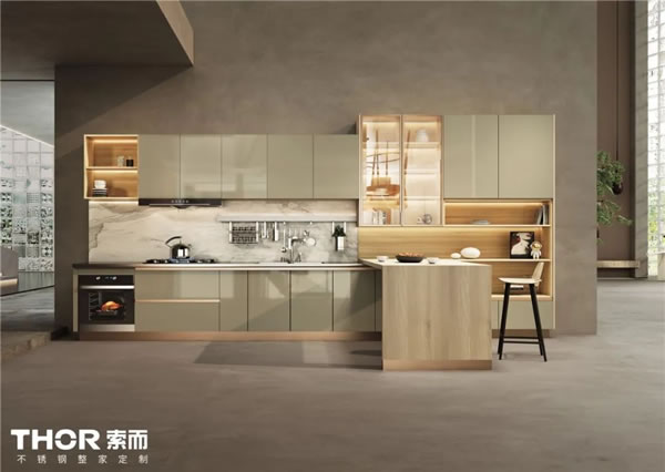 THOR索而不銹鋼整家定制|藏在家里的溫柔奶油風(fēng)