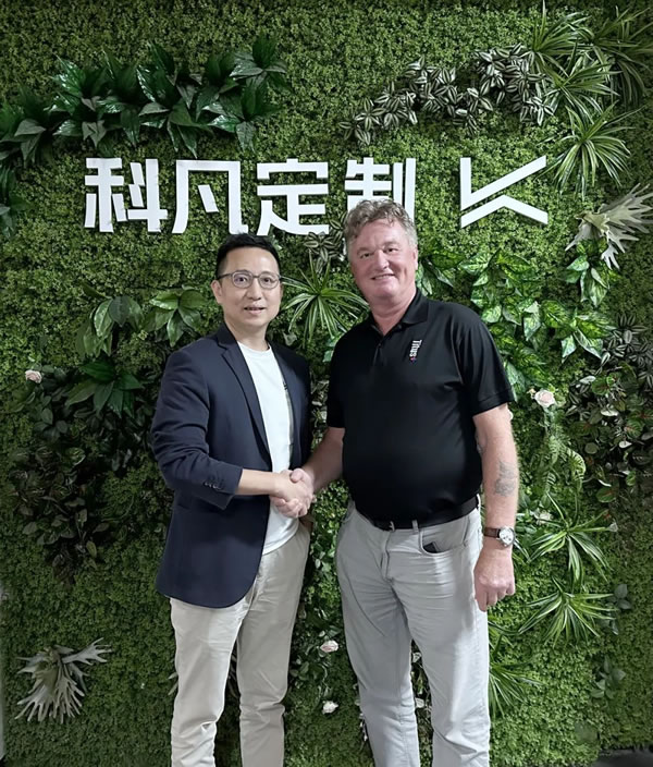 科凡全屋定制|英國泰特斯集團(tuán)代表到訪科凡，攜手升級五金系統(tǒng)
