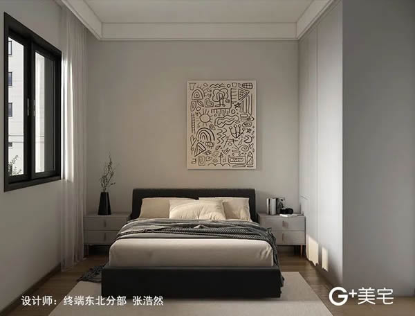 金牌衣柜·G+美宅 | 清新宜家四居室，舒適寫意