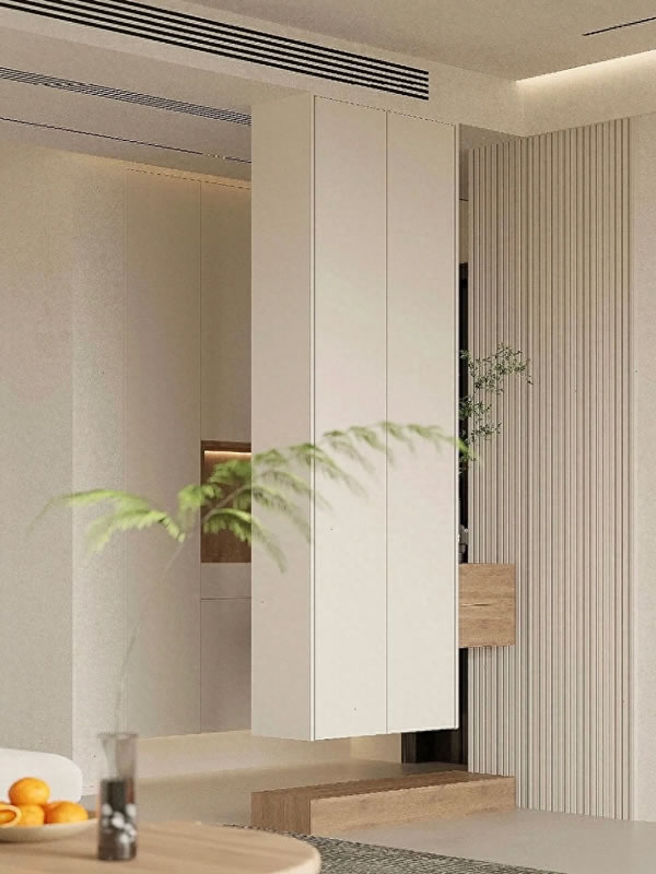 邦元名匠家居|8款奶油原木風(fēng)，入戶玄關(guān)柜，抄作業(yè)啦