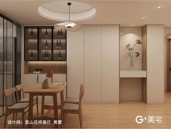 金牌衣柜·G+美宅 | 簡(jiǎn)約原木風(fēng)，暖色系空間超溫馨