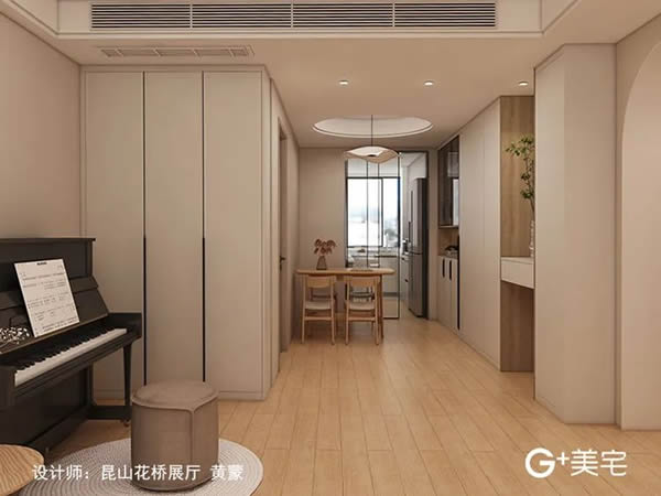金牌衣柜·G+美宅 | 簡(jiǎn)約原木風(fēng)，暖色系空間超溫馨