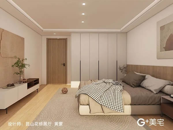 金牌衣柜·G+美宅 | 簡(jiǎn)約原木風(fēng)，暖色系空間超溫馨