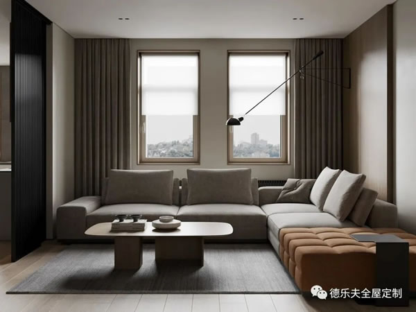 德樂夫全屋定制|藝術(shù)重組 細(xì)節(jié)與美學(xué)的相互提煉