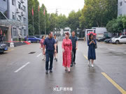 熱烈歡迎蕪湖市鏡湖區(qū)領(lǐng)導(dǎo)一行蒞臨客來福參觀考察！