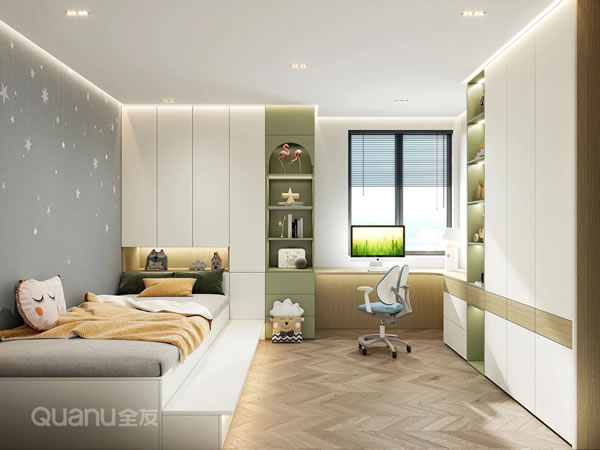 全友全屋定制·記住兒童房設計的這3個要點，孩子都不跟父母擠著睡了！
