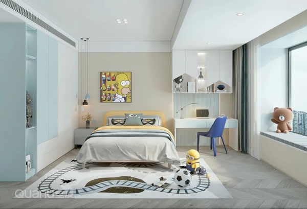 全友全屋定制·記住兒童房設計的這3個要點，孩子都不跟父母擠著睡了！