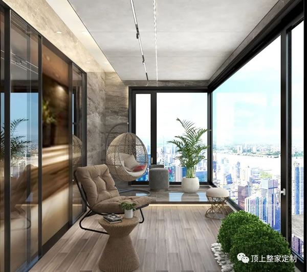 頂上整裝定制 | 還在糾結(jié)封不封窗？他們把生活方式裝進(jìn)了陽臺(tái)