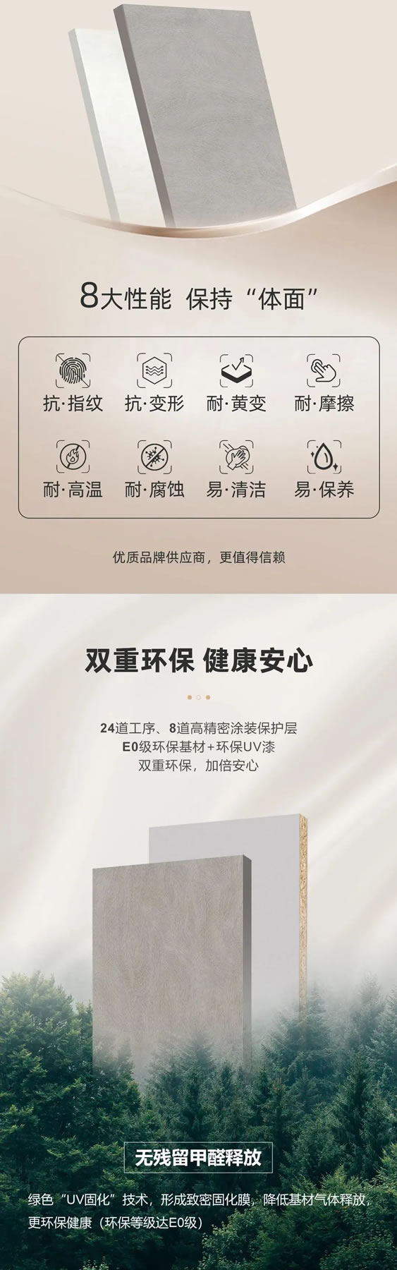 定制門板要怎么選？點(diǎn)擊領(lǐng)取勞卡門板選購指南