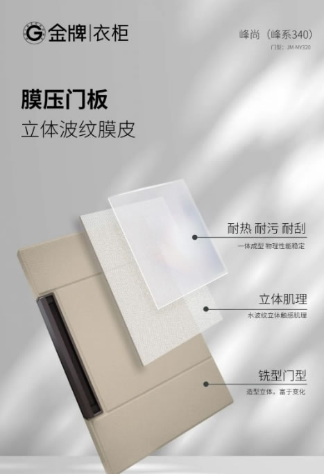 金牌門板大揭秘，九大系列顏值出眾