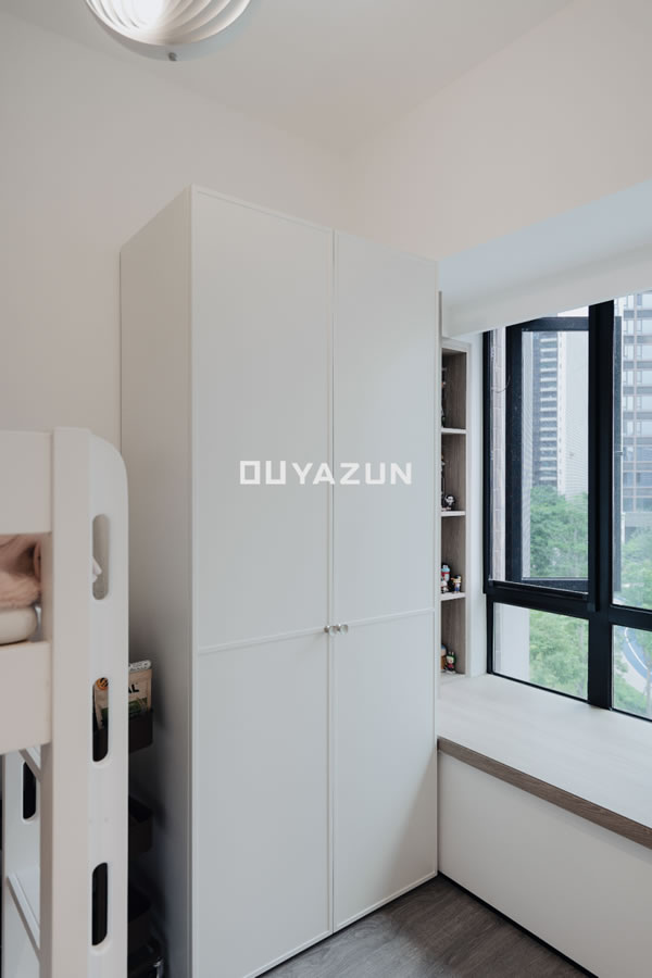 歐雅尊全屋定制 | 110m2意式極簡兩室兩廳，藝術(shù)與簡約的完美融合