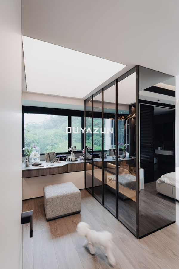 歐雅尊全屋定制 | 110m2意式極簡兩室兩廳，藝術(shù)與簡約的完美融合