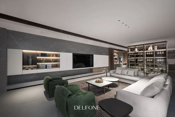 德利豐高端定制 | DELFONE | LDK一體化設(shè)計，突破界限，解鎖家的更多可能性！