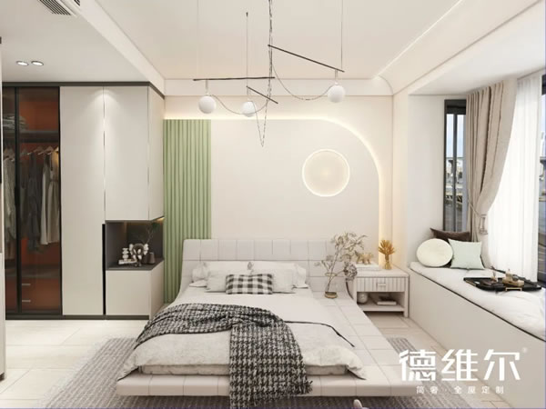 德維爾簡奢全屋定制|飄窗柜原來還有這么騷操作的設(shè)計