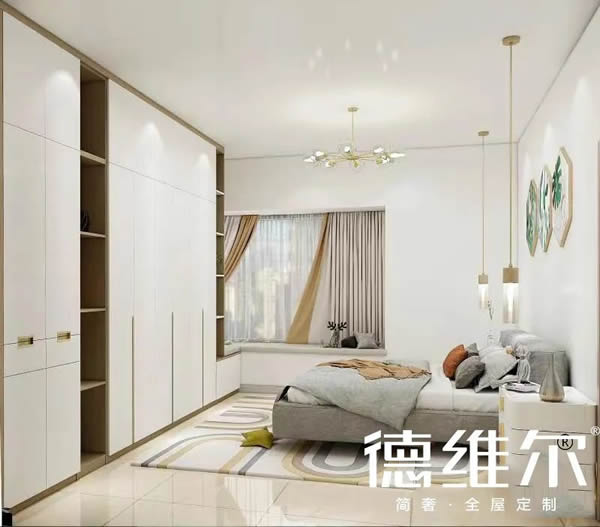 德維爾簡奢全屋定制|飄窗柜原來還有這么騷操作的設(shè)計