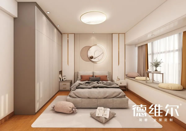 德維爾簡奢全屋定制|飄窗柜原來還有這么騷操作的設(shè)計