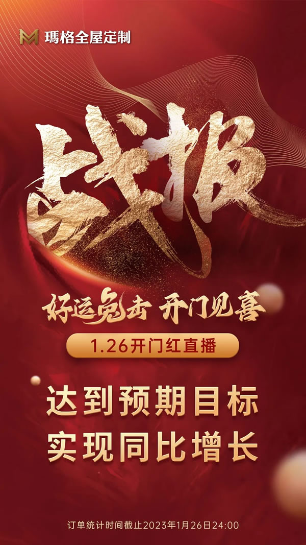 好運(yùn)“兔”擊 開(kāi)門見(jiàn)喜丨瑪格全屋定制新春第一役 開(kāi)門紅圓滿收官！