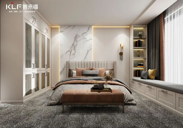 客來(lái)福整家定制|莫蘭迪水漆X淺色系，靜謐優(yōu)雅的現(xiàn)代家居設(shè)計(jì)！