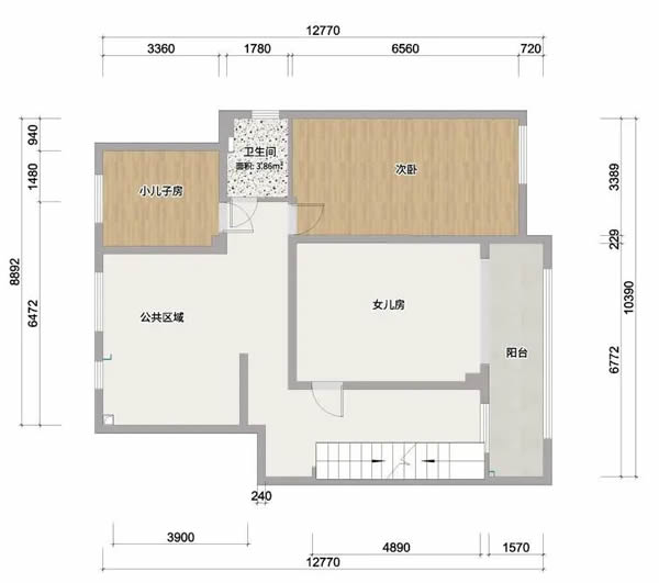 勞卡全屋定制 | 220㎡溫柔風復式雙層，高顏+空間強收納規(guī)劃，忍不住驚呼溫馨！