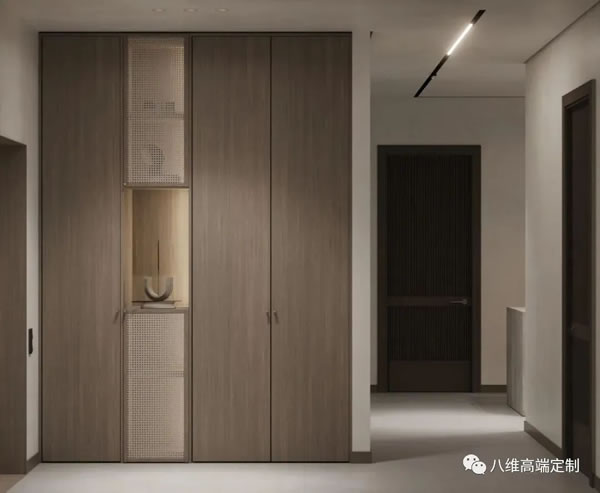 八維高端定制 | 入戶玄關柜，鞋柜設計方案，美出新高度。