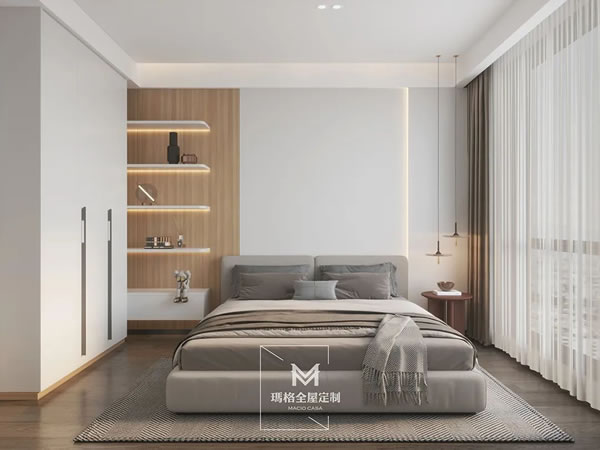 瑪格全屋定制·設(shè)計師專欄丨135㎡暖調(diào)私宅，簡約溫馨，每1㎡都是美到炸裂！