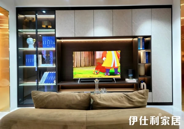 伊仕利家居新塘全案展廳落地，整體體驗感百分百