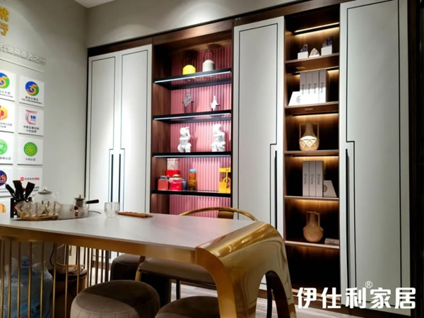 伊仕利家居新塘全案展廳落地，整體體驗感百分百