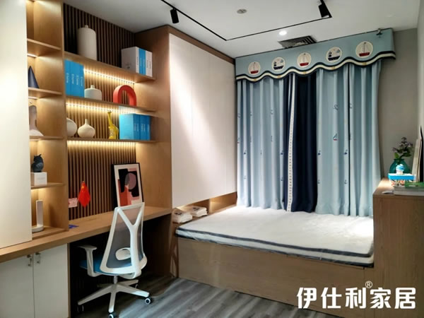 伊仕利家居新塘全案展廳落地，整體體驗感百分百