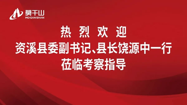開拓合作 共贏發(fā)展新局面 | 資溪縣縣委副書記、縣長饒源中一行蒞臨云峰莫干山全屋定制