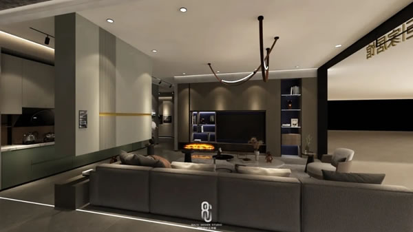金牌廚柜全屋定制開(kāi)店設(shè)計(jì) | 捌陸設(shè)計(jì)工作室