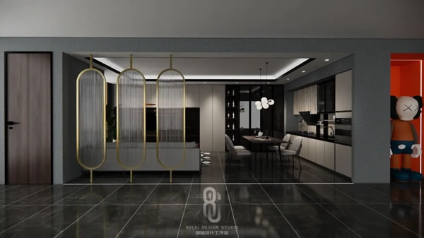 金牌廚柜全屋定制開(kāi)店設(shè)計(jì) | 捌陸設(shè)計(jì)工作室