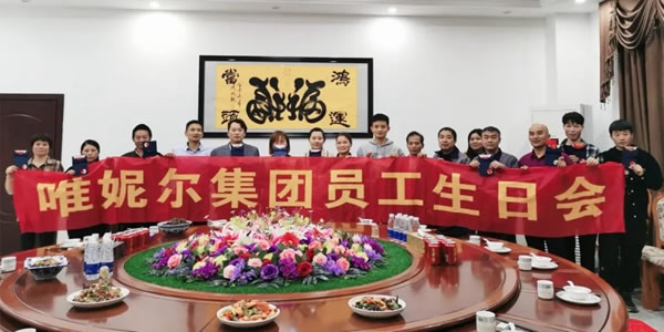 唯妮爾家居集團(tuán)員工生日會(huì)